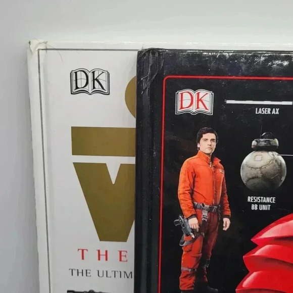 (2) Star Wars the Last Jedi the Visual Dictionary/Books Hardcover/ English - Picture 3 of 15
